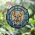 French Bulldog Tan Memorial Stained Glass Effect Suncatcher